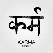This image has an empty alt attribute; its file name is karma-sanskrit-image.jpeg